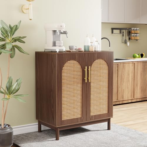 Set of 2 Rattan Sideboard Buffet with Storage V32546