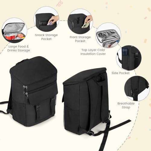 Soft Insulated Leak Proof Cooler Backpack Q2821
