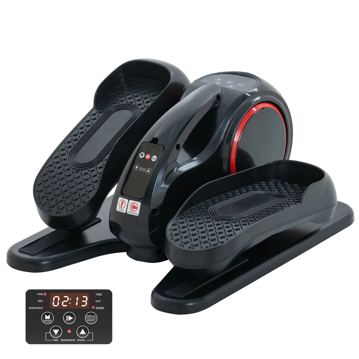 Under Desk Ellipticals Electric with Remote Control & Non-Slip Pedals O424528