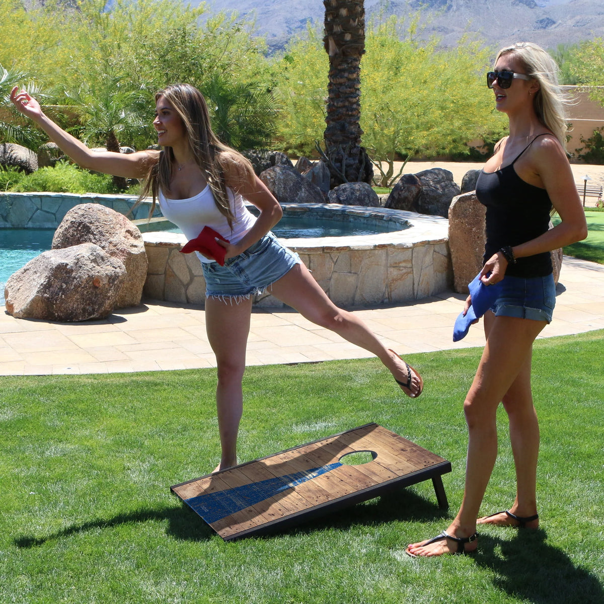 Cornhole Beanbag Toss Game Set S386