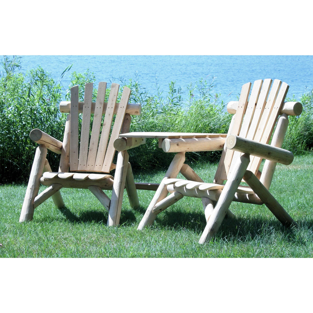 Natural White Cedar Patio Chairs R7908