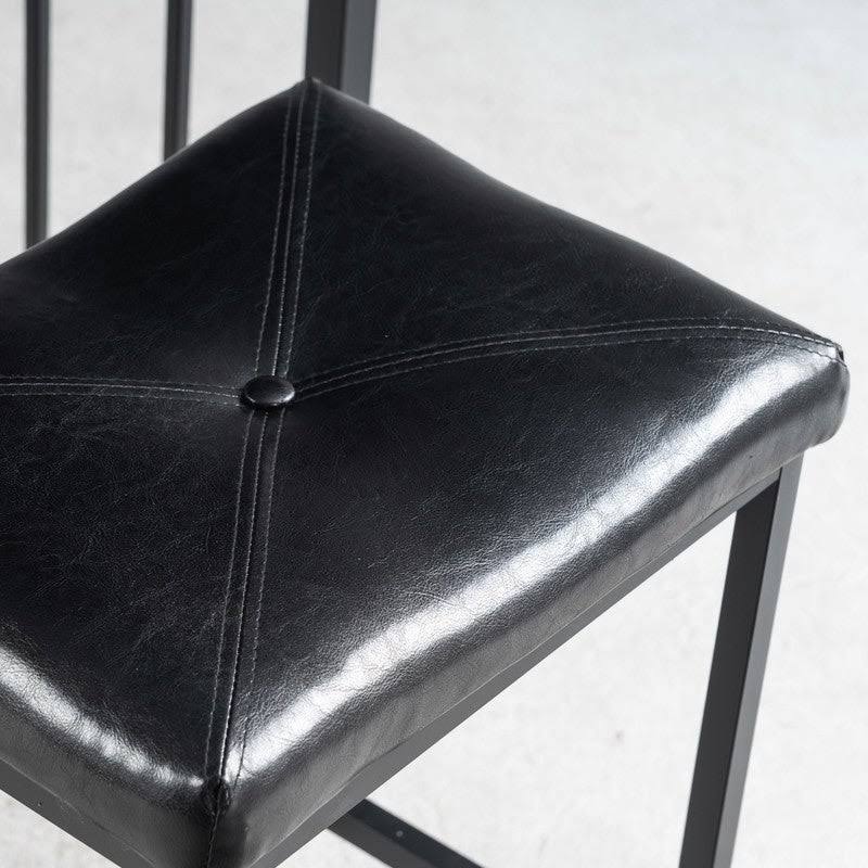 Rectangle Dining Set Black (Set of 3) V61806