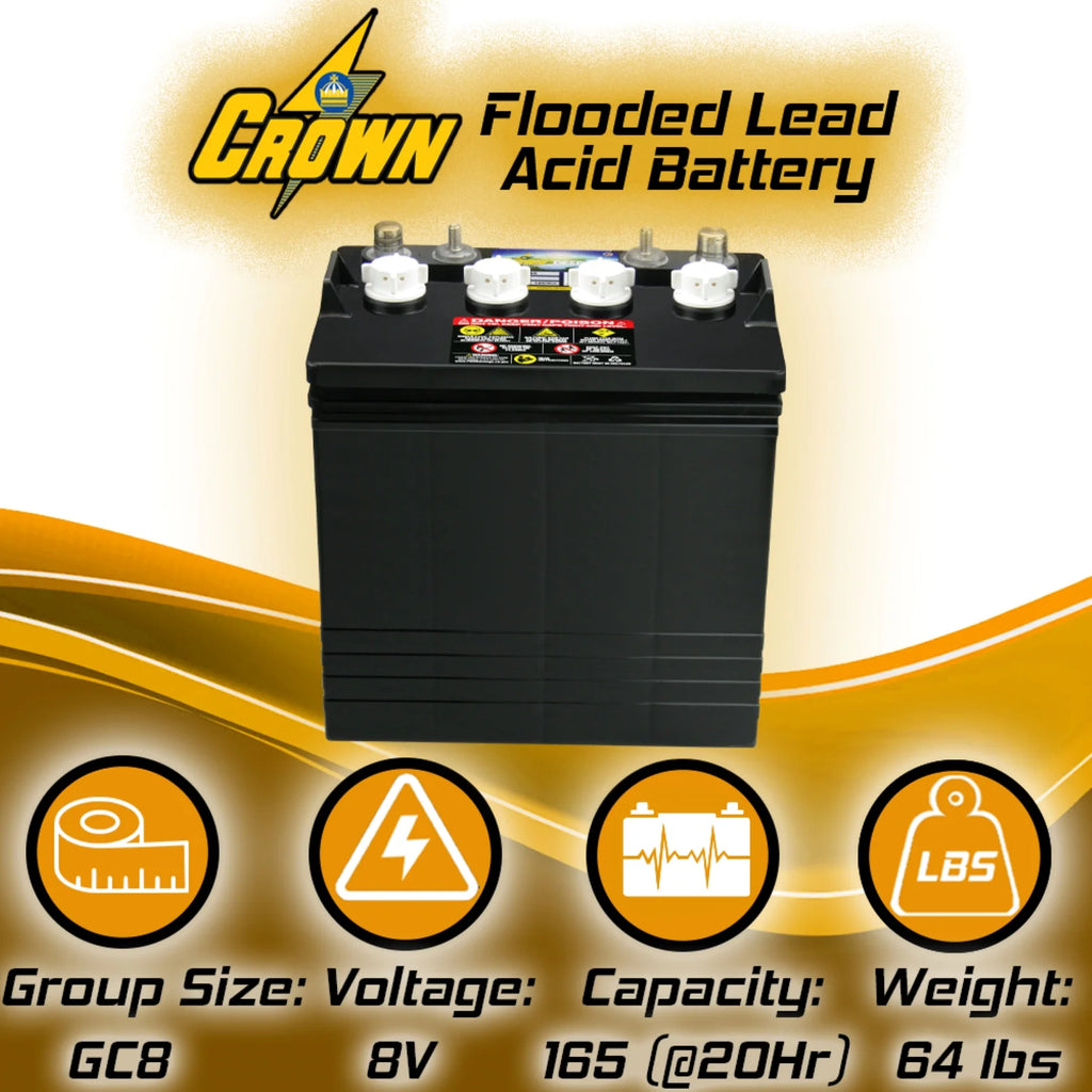 8V Deep-Cycle Flooded Battery G4921