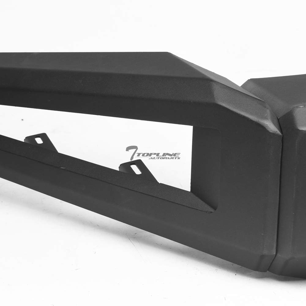 Black Steel Front Bumper O6533