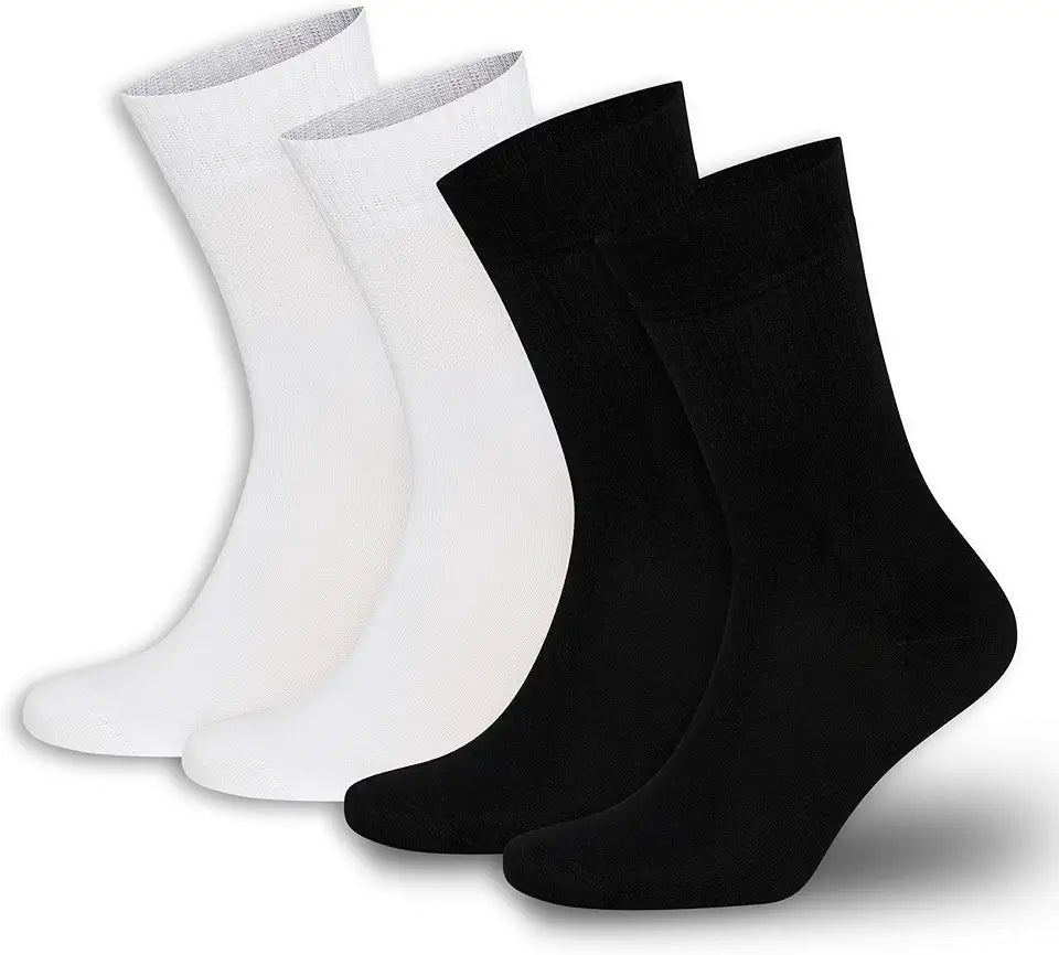 Rayon Made From Bamboo Diabetic Crew Socks H60257
