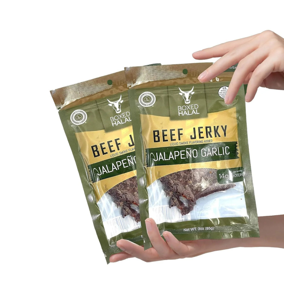 3 Pack 3 Oz. Grass-Fed Beef Jerky Strips R6050