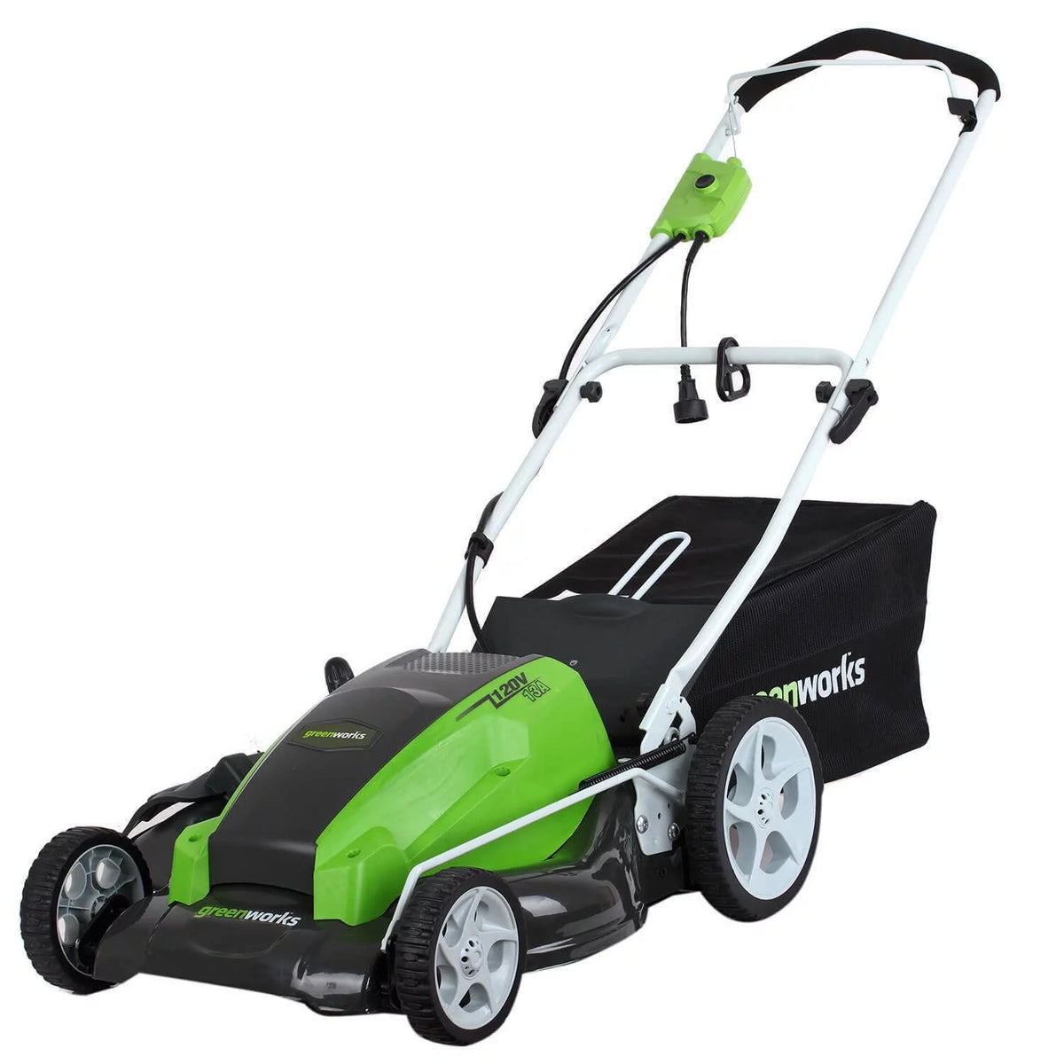 21 Amp Corded Electric Walk-Behind Push Lawn Mower O5546