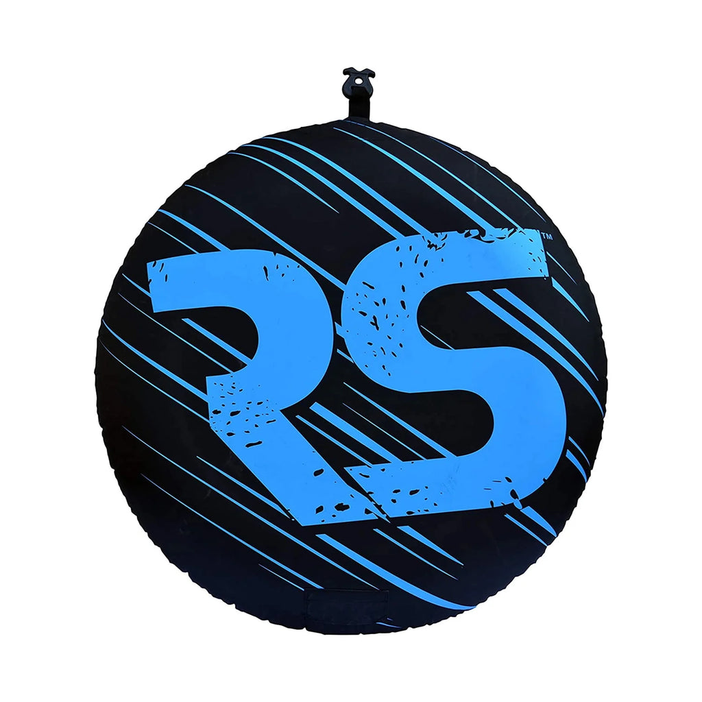 54 Inch 1 Rider Inflatable Towable Water Ski Tube with 4 Handles, Blue P51393
