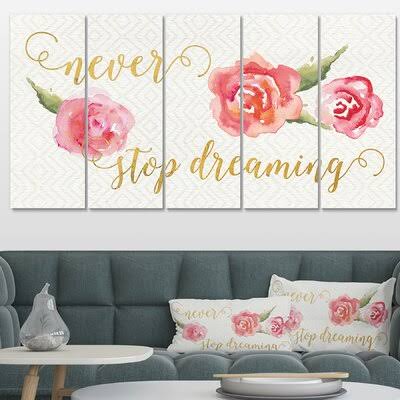 Multi-Piece Graphic Art on Canvas Y9186