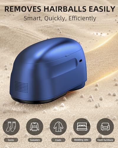 Fabric Shaver, 6-Leaf Blades, Rechargeable, 2600mAh Battery Operated I5921
