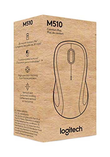 Wireless Mouse with Programmable Buttons - Graphite I4422