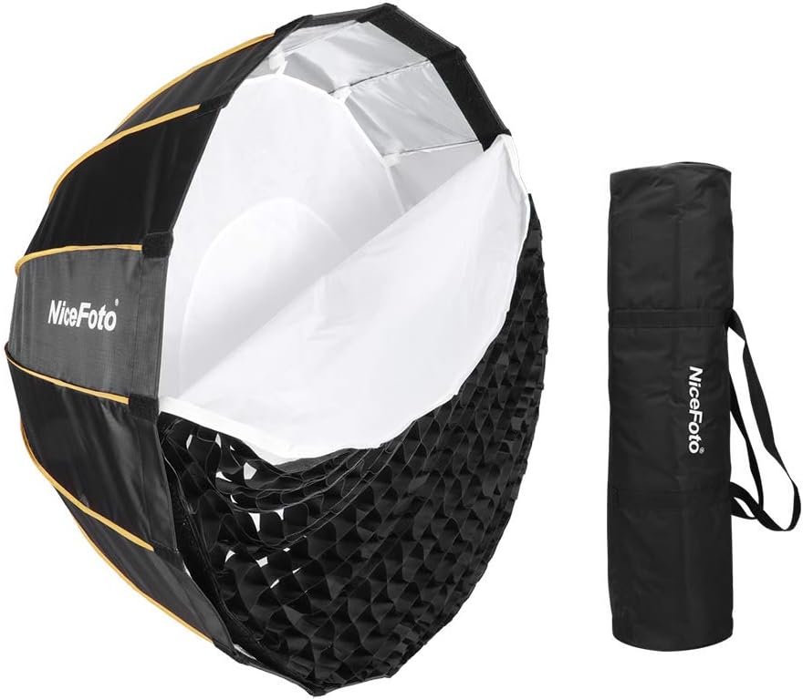 90cm Umbrella Softbox with Grid Carry Bag for Bowens Mount T5982