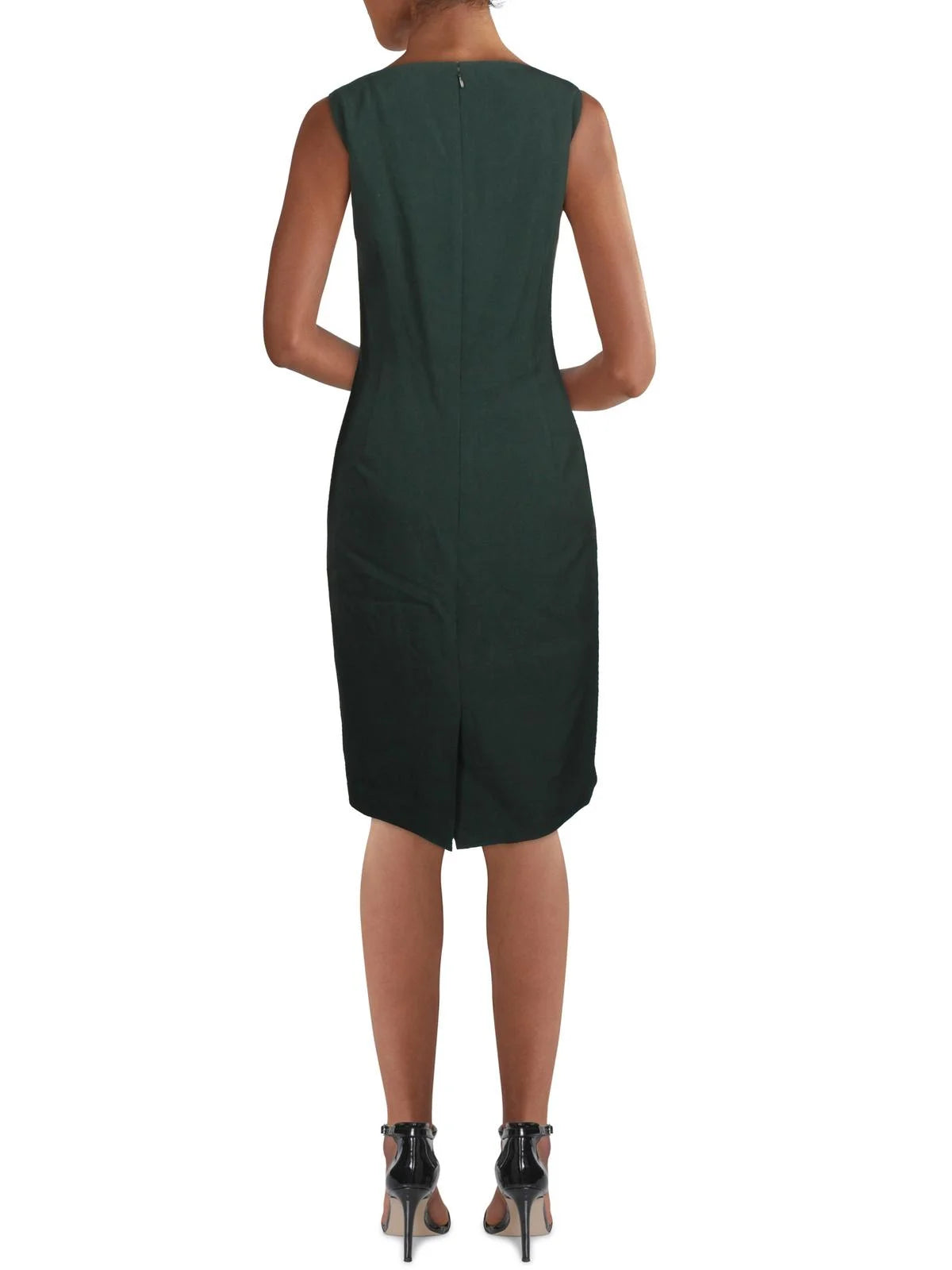 Sleeveless Knee-Length Sheath Dress T746