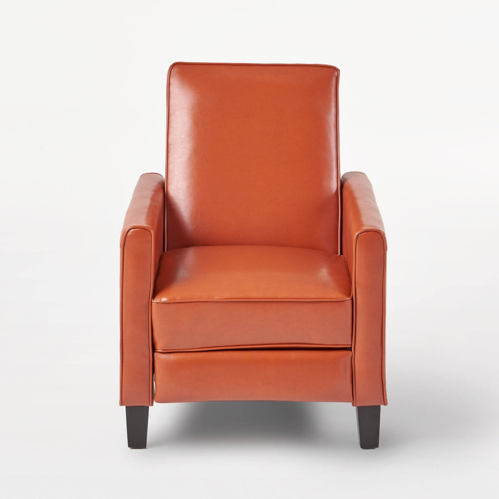 Leather Recliner Club Chair O5491