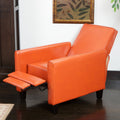 Leather Recliner Club Chair O5491