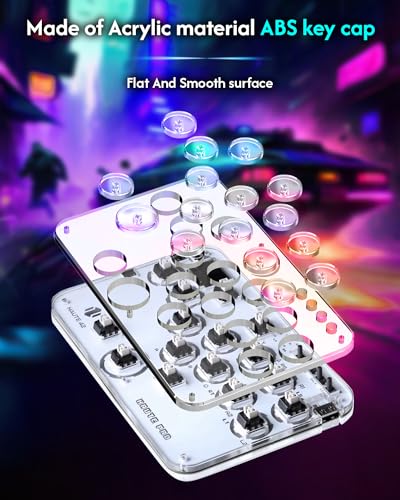 Arcade Stick 16Keys All-Button with Custom RGB & Turbo Functions Q973675