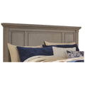 Queen Panel Headboard in Light Gray D867