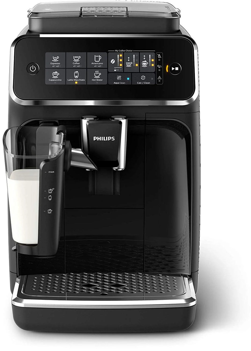 Fully Automatic Espresso Machine with LatteGo, Black A868491