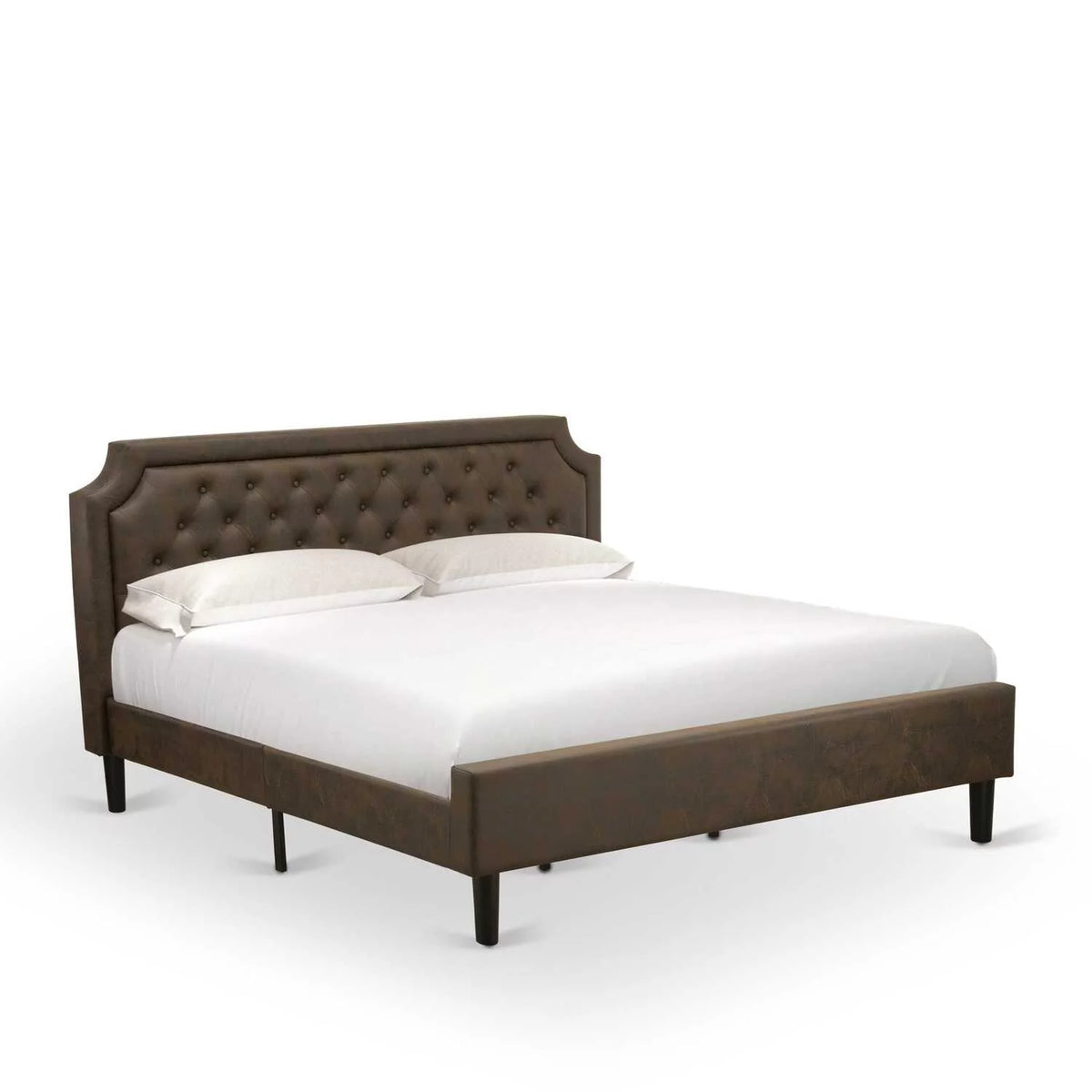 2 Pieces Wood King Bedroom Set J2150