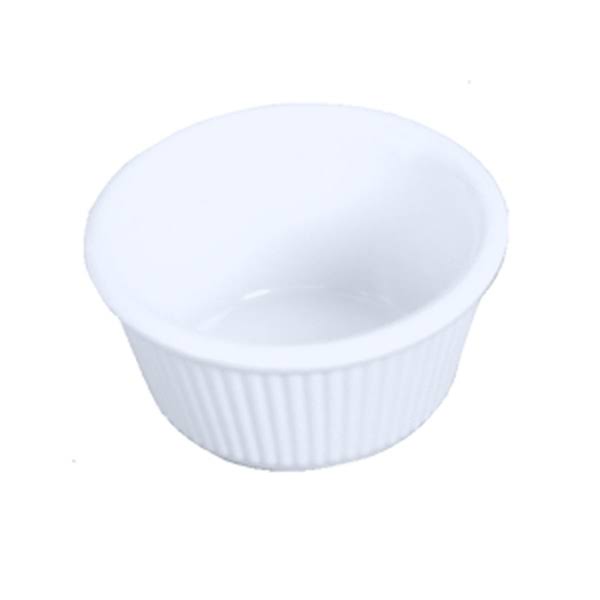3.5 oz Fluted Melamine Ramekin N817119