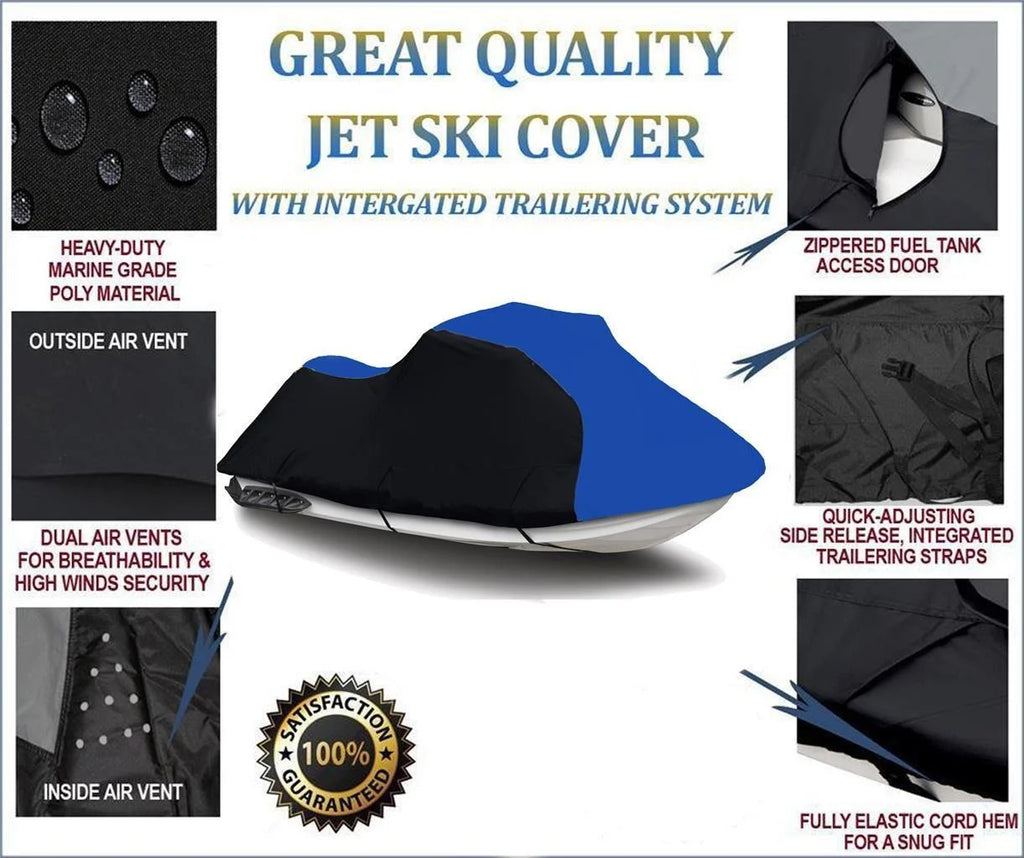 Heavy-Duty 600 Denier Jet Ski PWC Cover K401
