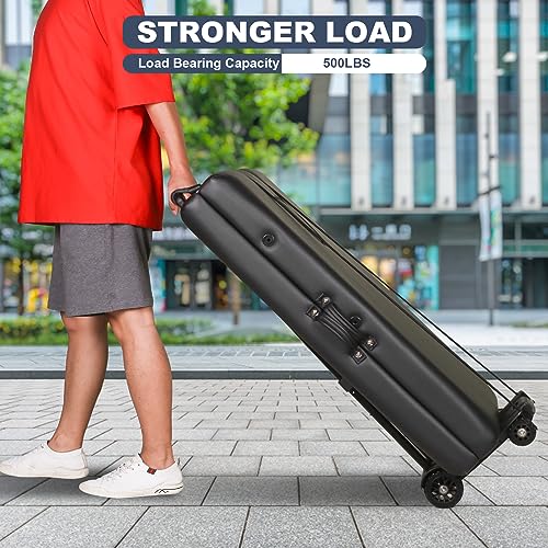 Portable Massage Table Cart with Wheels Foldable Y750