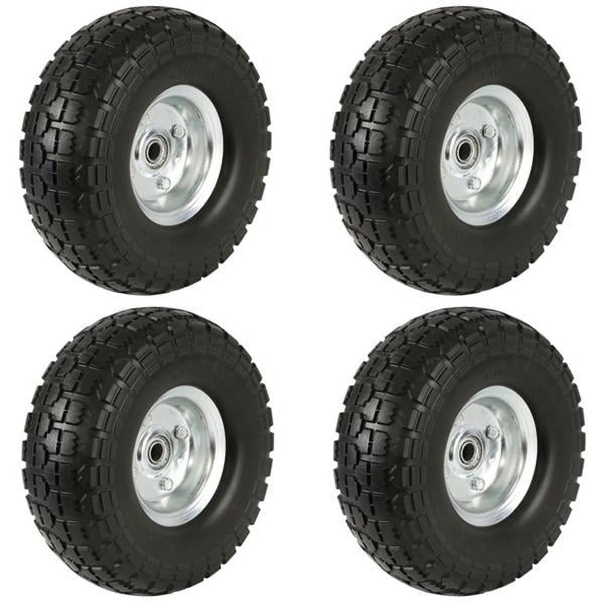 10'' Black Wheel Tire, 4 Pack X770397