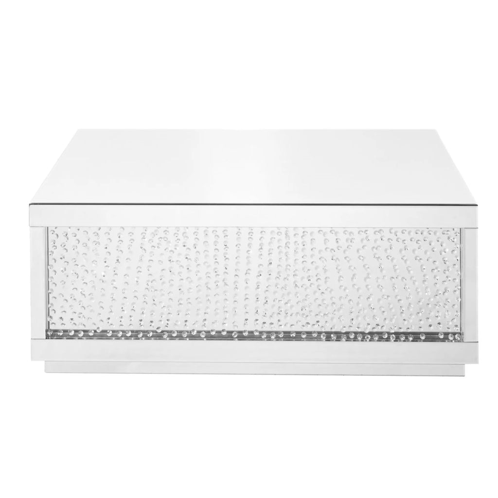 Clear Mirrored Accent Coffee Table Z37907