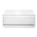Clear Mirrored Accent Coffee Table Z37907