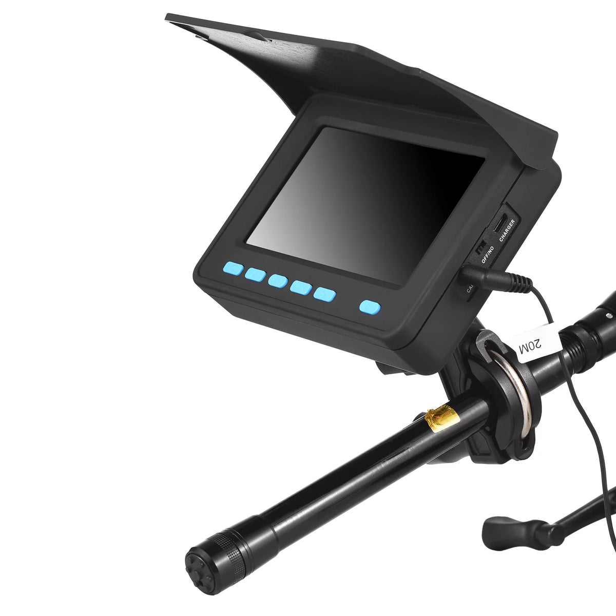 1200TVL Underwater Fishing Fish Finder with 4.3'' LCD Monitor A28625