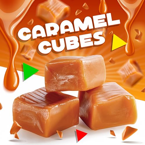 3 Pound Bag Individually Wrapped Caramel Cubes Candy F357