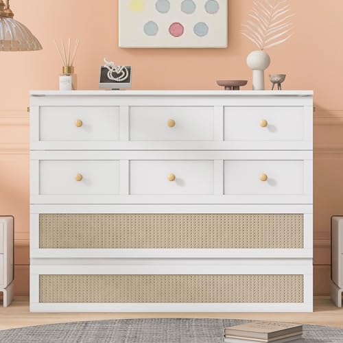 Queen Size Solid Pine Murphy Bed with Storage Drawer L6401