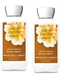 2 Pack Warm Vanilla Sugar Body Lotion 8 Oz F87454