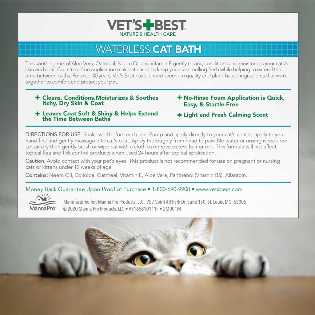 Cat Waterless Bath J7580