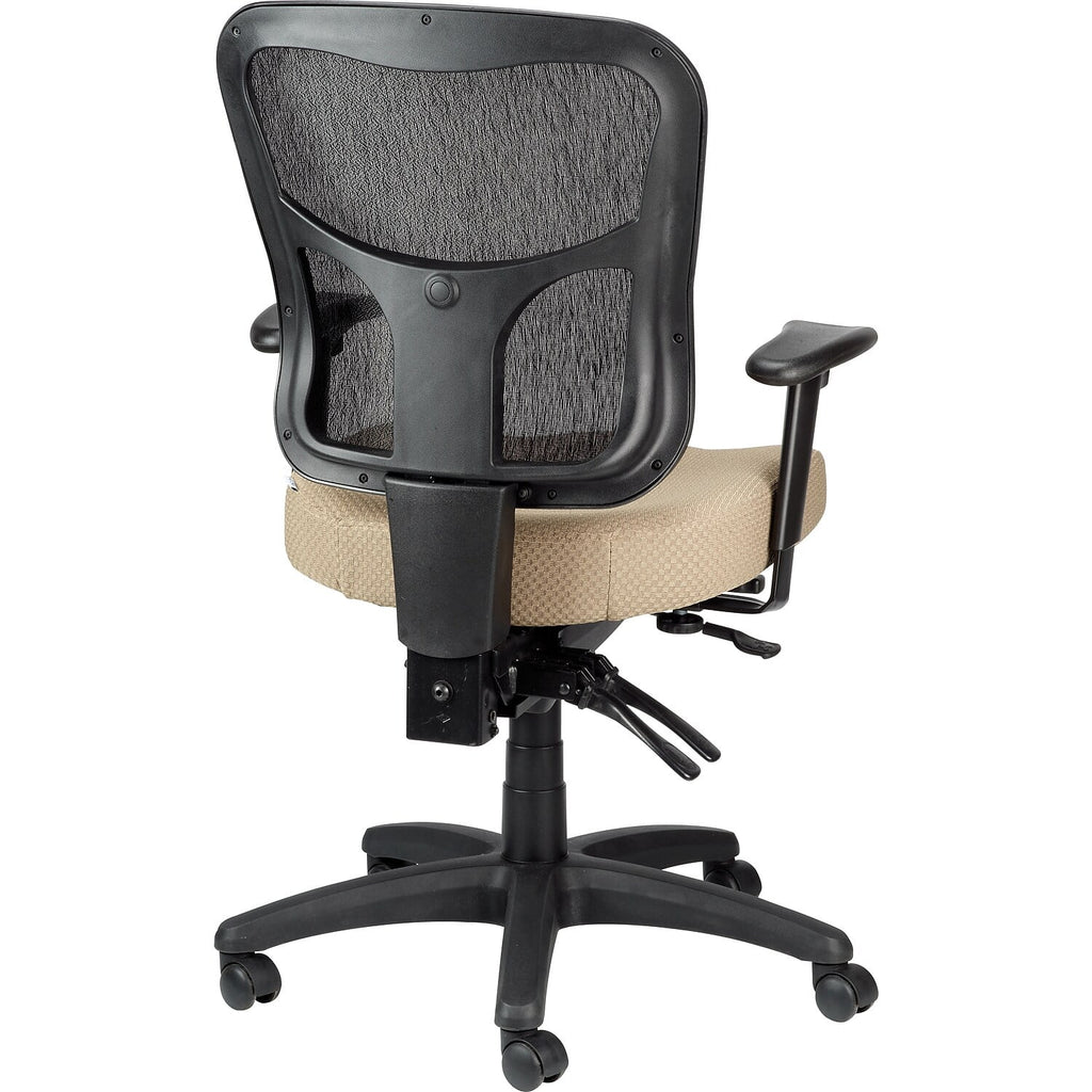 Ergonomic Mesh Mid-Back Task Chair Beige U3954