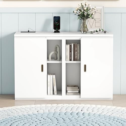 Queen Size Solid Wood Murphy Bed with USB Ports C7853