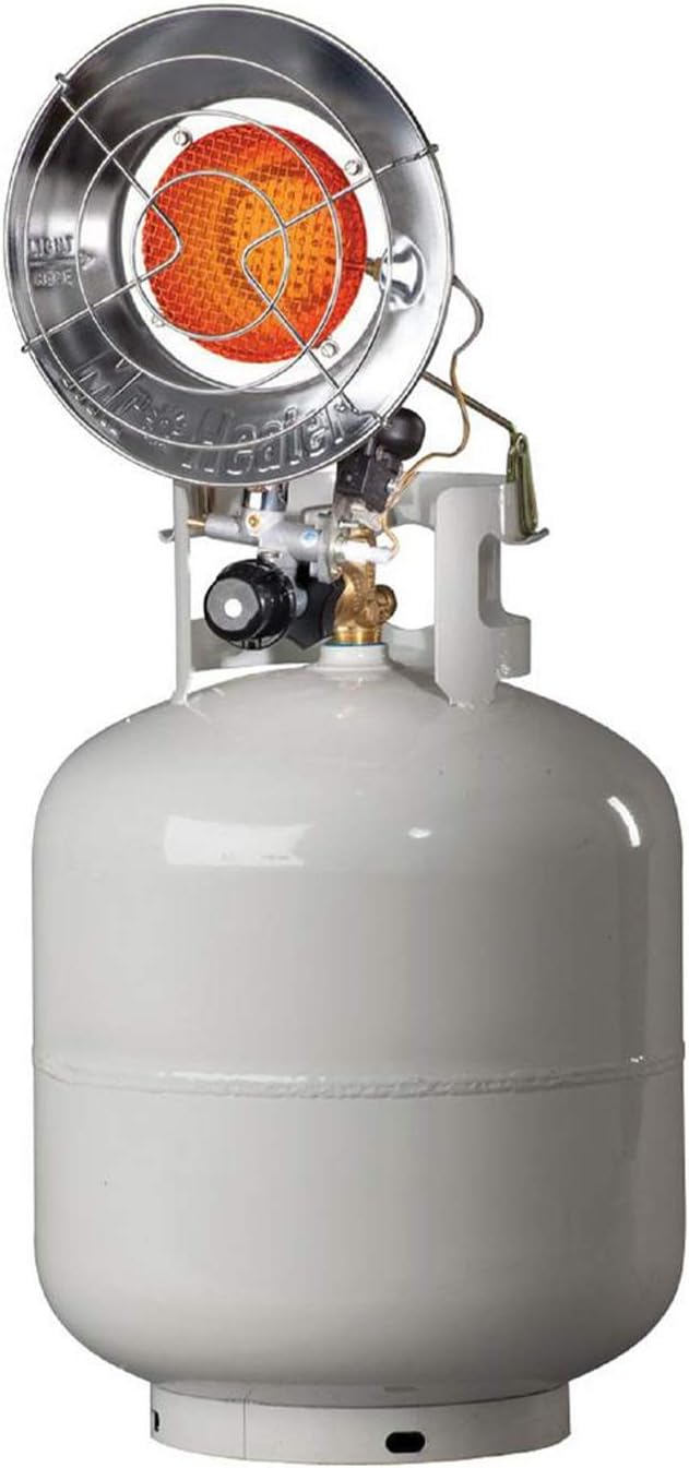 15,000 BTU Portable Stainless Steel Propane Gas Heater C4277