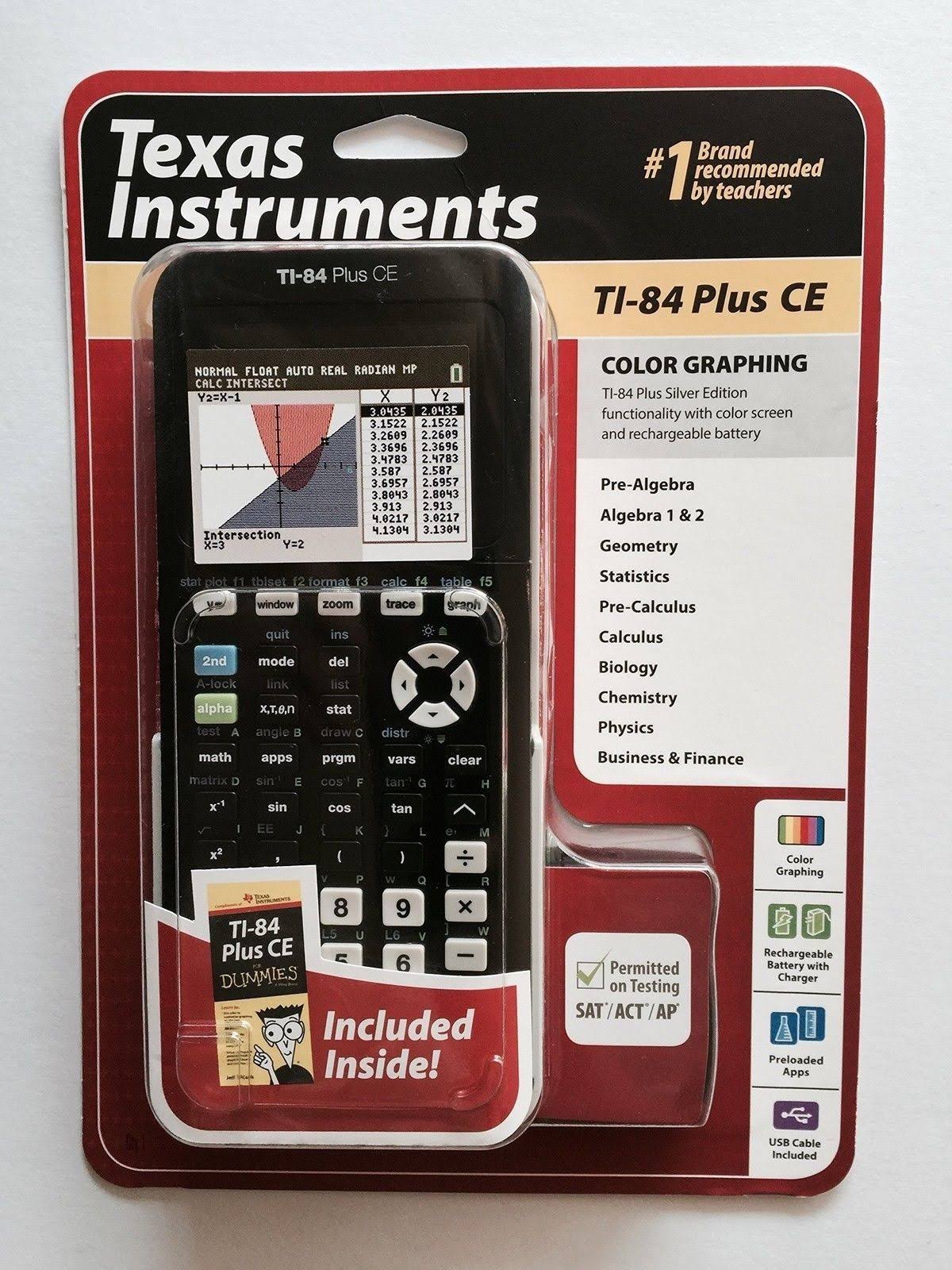 Black Graphing Calculator M205517