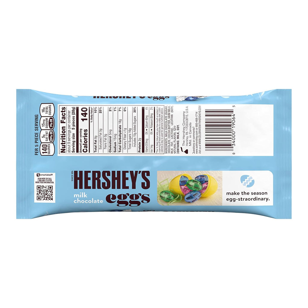 Milk Chocolate Eggs, 9 oz Bag F153272