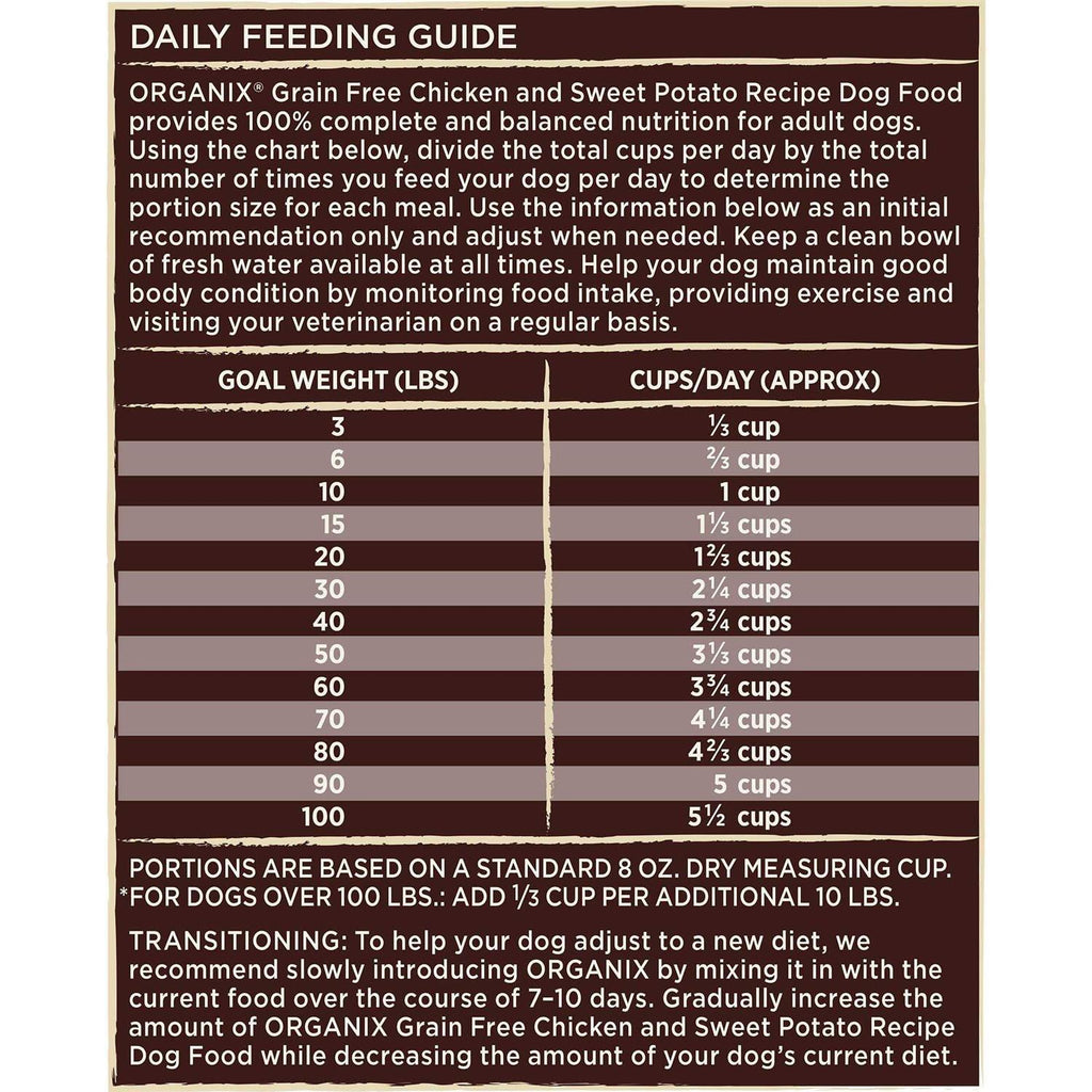 Organic Chicken Recipe Dry Dog Food G4584