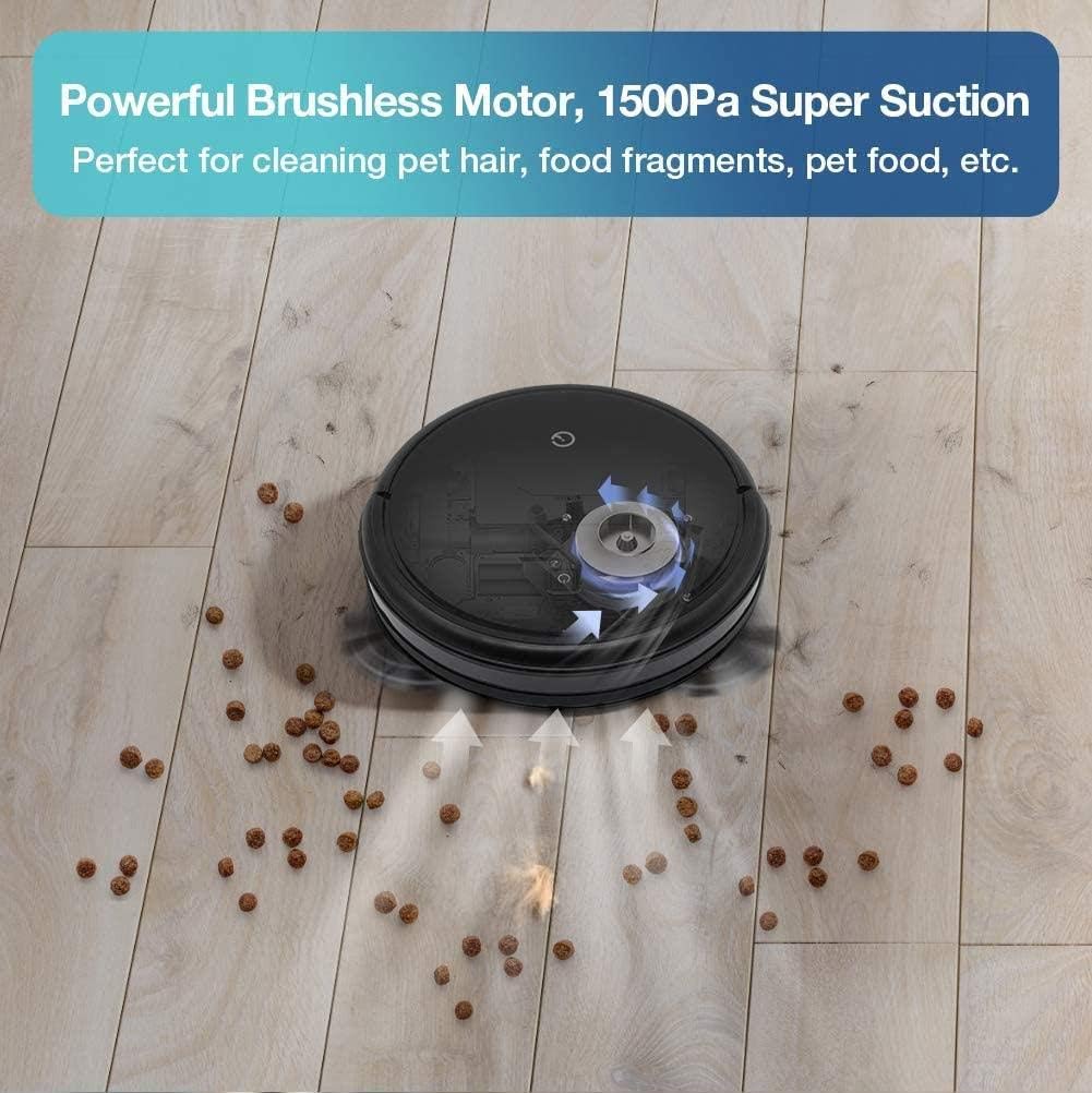 Robot Vacuum with Self-Empty Station and Mopping, 3000Pa Suction R592