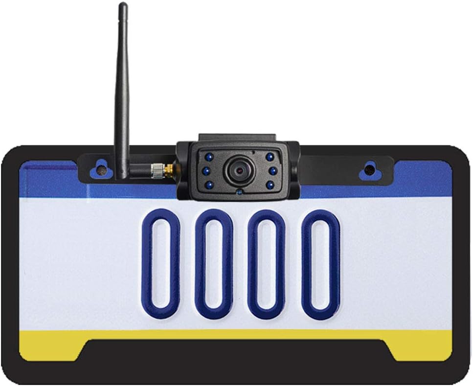 Wireless 720P High Definition License Plate Rear View Camera H997