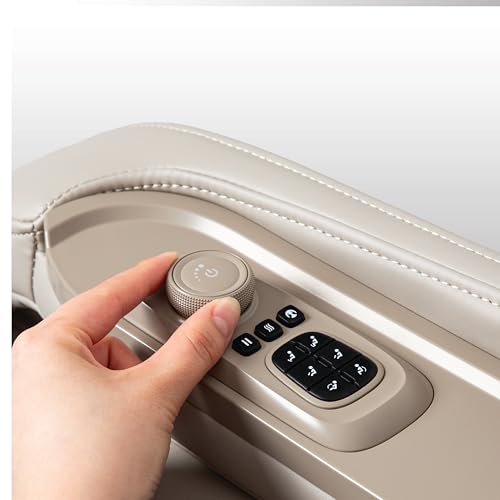 Black Full Body Massage Chair with SL-Track Y37300