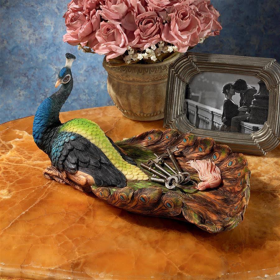 Peacock Sculptural Dish B473739