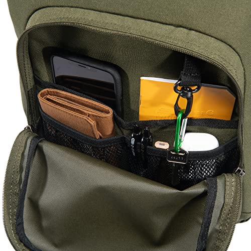 Black 25L Water-Resistant Backpack with Laptop Sleeve Z740