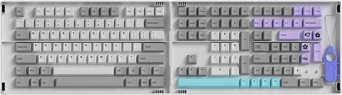 158-Key ASA Profile PBT Double-Shot Keycap Set D808334