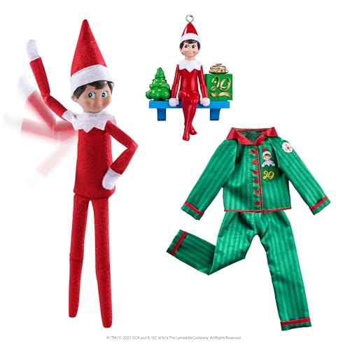 Posable Boy Scout Elf with Blue Eyes Box Set Q28480