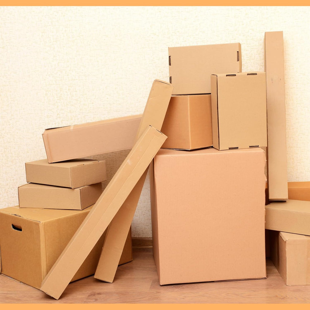30 Pcs Tall Corrugated Boxes 4x4x48 Inches V188