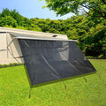 RV Awning Shade Screen with Zipper 8'X15'3'' J3405