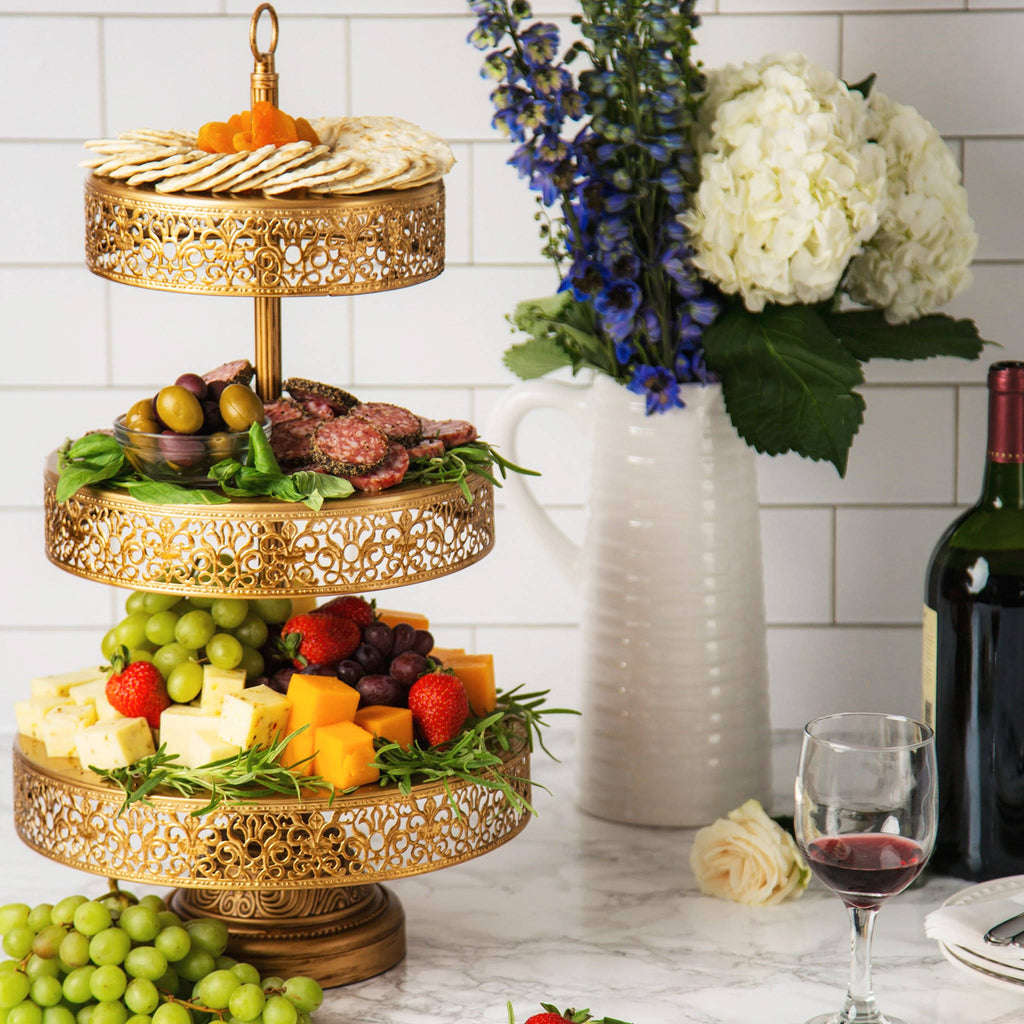 3 Tier Metal Cupcake Stand G553